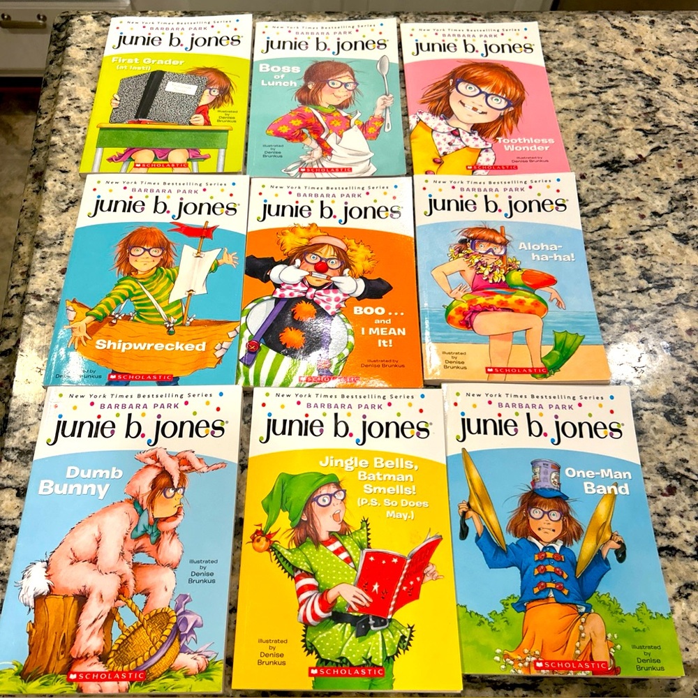 Junie B. Jones Book Collection (9) total
